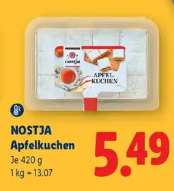 Lidl Nostja Apfelkuchen Angebot