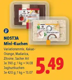 Lidl NOSTJA Mini-Kuchen Angebot