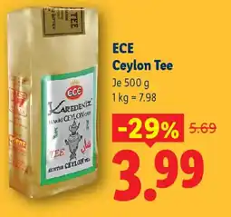 Lidl ECE Ceylon Tee Angebot