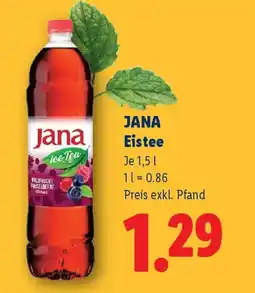 Lidl JANA Eistee Angebot