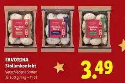 Lidl Favorina Stollenkonfekt Angebot