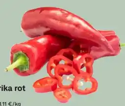 MPreis M Bio-Spitzpaprika rot Angebot