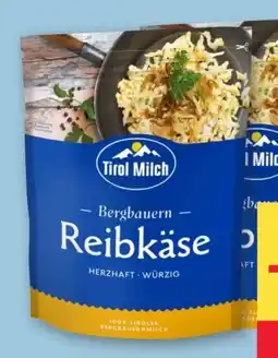MPreis Tirol Milch Reibkäse Angebot