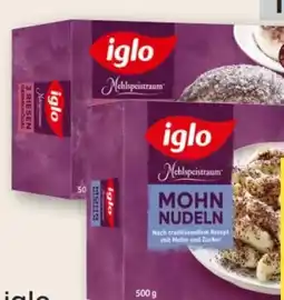 MPreis Iglo Mohnnudeln Angebot