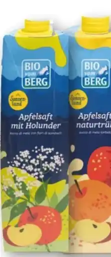 MPreis Bio vom Berg Apfelsaft Angebot