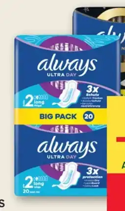 MPreis Always Ultra Binden Angebot