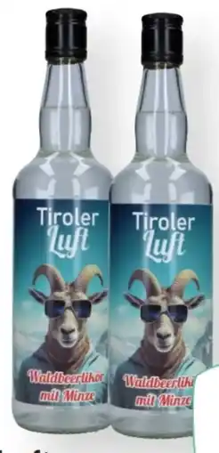 MPreis Tiroler Luft Pfefferminzlikör Angebot