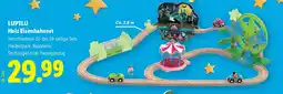 Lidl LUPILU Holz Eisenbahnsset Angebot