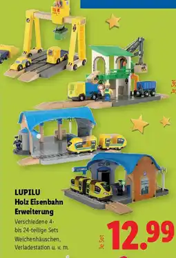 Lidl Lupilu Holz Eisenbahn Erweiterung Angebot