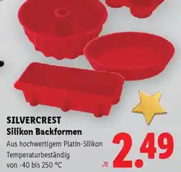 Lidl SILVERCREST Silikon Backformen Angebot