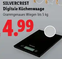 Lidl SILVERCREST Digitale Küchenwaage Angebot