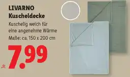 Lidl Livarno Kuscheldecke Angebot