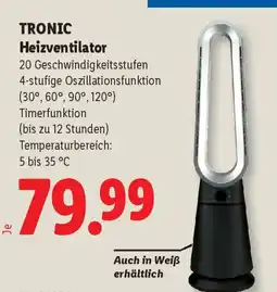 Lidl TRONIC Heizventilator Angebot