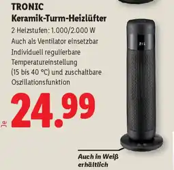 Lidl TRONIC Keramik-Turm-Heizlüfter Angebot