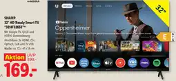 Lidl SHARP 32" HD Ready Smart TV Angebot