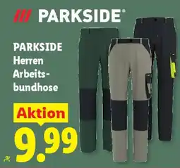 Lidl PARKSIDE Herren Arbeits-bundhose Angebot