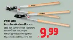 Lidl Parkside Astscheren Amboss/Bypass Angebot