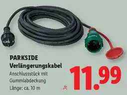 Lidl Parkside Verlängerungskabel Angebot