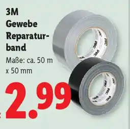 Lidl 3M Gewebe Reparaturband Angebot