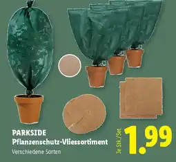 Lidl PARKSIDE Pflanzenschutz-Vliessortiment Angebot