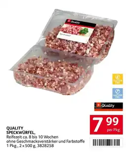 Transgourmet Quality Speckwürfel Angebot