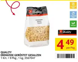 Transgourmet Quality Erdnüsse geröstet gesalzen Angebot