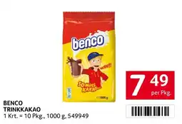 Transgourmet Benco Trinkkakao Angebot
