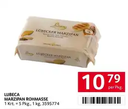 Transgourmet Lubeca Marzipan Rohmasse Angebot