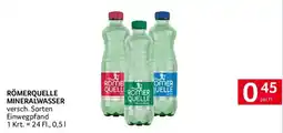 Transgourmet Römerquelle Mineralwasser Angebot