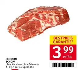 Transgourmet Schwein Schopf Angebot