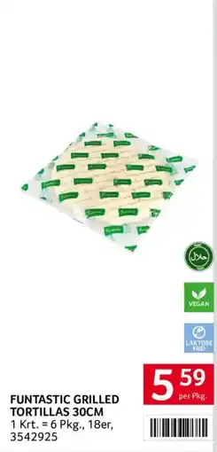 Transgourmet Funtastic Grilled Tortillas 30cm Angebot