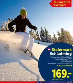 Lidl Reisen Steiermark Schlading Angebot