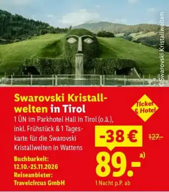 Swarovski Kristallwelten in Tirol