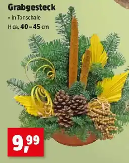 Thomas Philipps Grabgesteck in Tonschale Angebot
