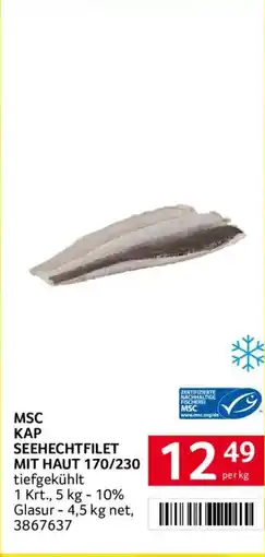 Transgourmet MSC KAP SEEHECHTFILET Angebot