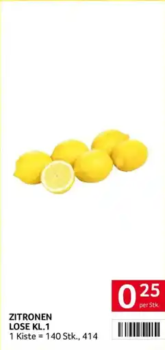 Transgourmet Zitronen Angebot