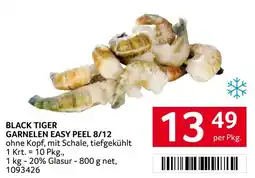Transgourmet Black Tiger Garnelen Easy Peel Angebot