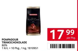 Transgourmet Pompadour Trinkschokolade 80% Angebot