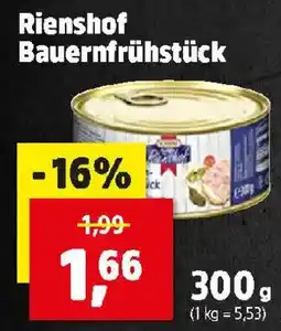 Thomas Philipps Rienshof Bauernfrühstück Angebot