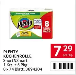 Transgourmet Plenty Küchenrolle Short&Smart Angebot
