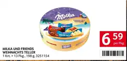 Transgourmet Milka und Friends Weihnachts Teller Angebot