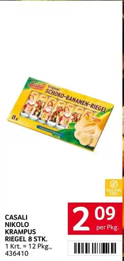 Transgourmet Casali Nikolo Krampus Riegel Angebot