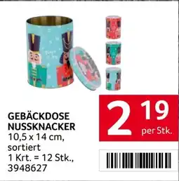 Transgourmet Gebäckdose Nussknacker Angebot