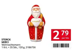 Transgourmet Storck Merci Weihnachtsmann Angebot