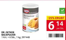 Transgourmet Dr. Oetker Backpulver Angebot