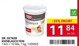 Transgourmet Dr. Oetker Knoblauch Fein Angebot