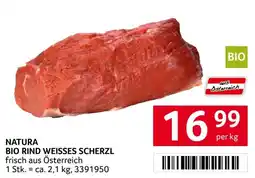 Transgourmet Natura Bio Rind Weißes Scherzl Angebot