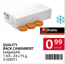 Transgourmet Quality Back Camembert Angebot