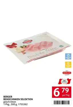 Transgourmet Berger Beinschinken Selektion Angebot