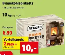 Thomas Philipps Rekord Braunkohlebriketts Angebot